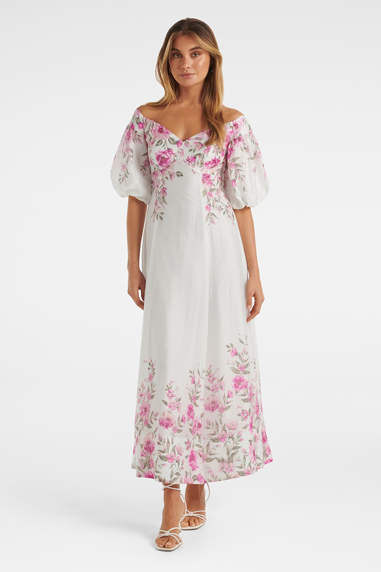 Lisa-Marie Off-Shoulder Maxi Dress