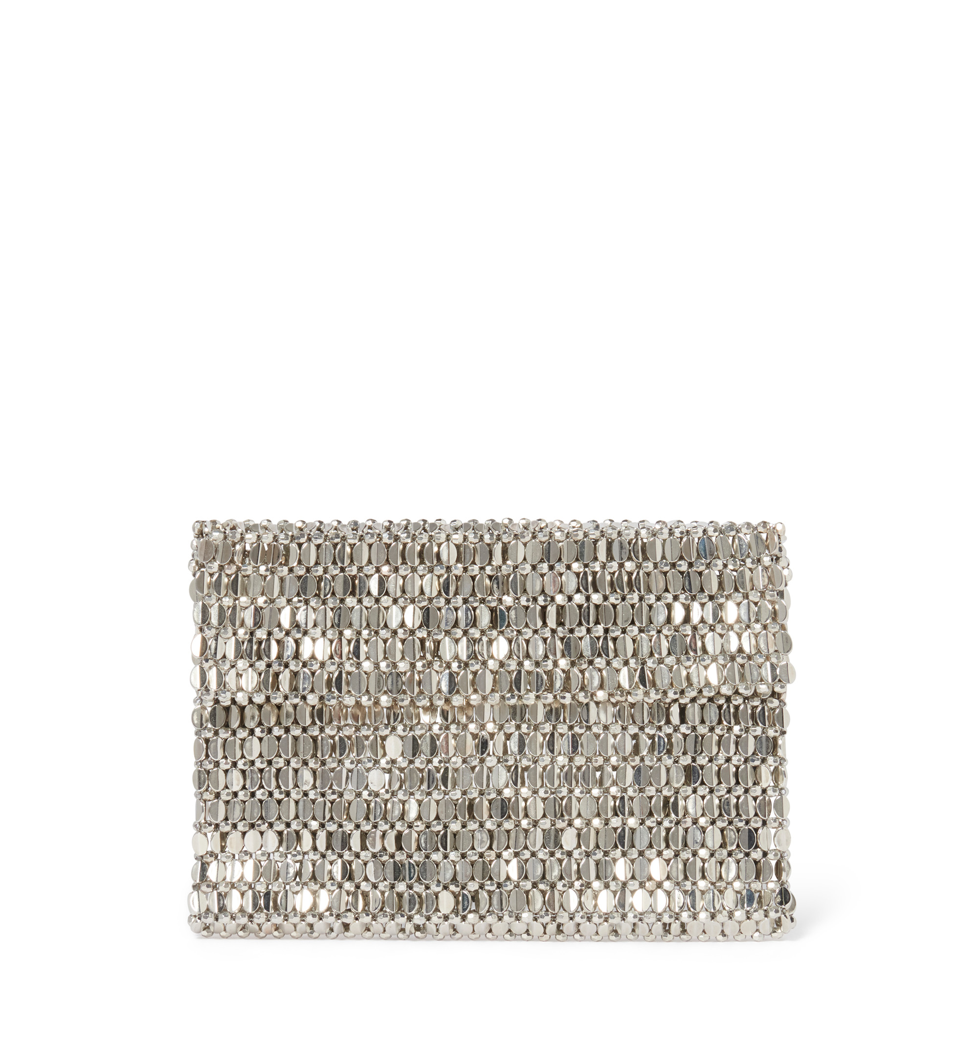 Metallic beaded bag sale