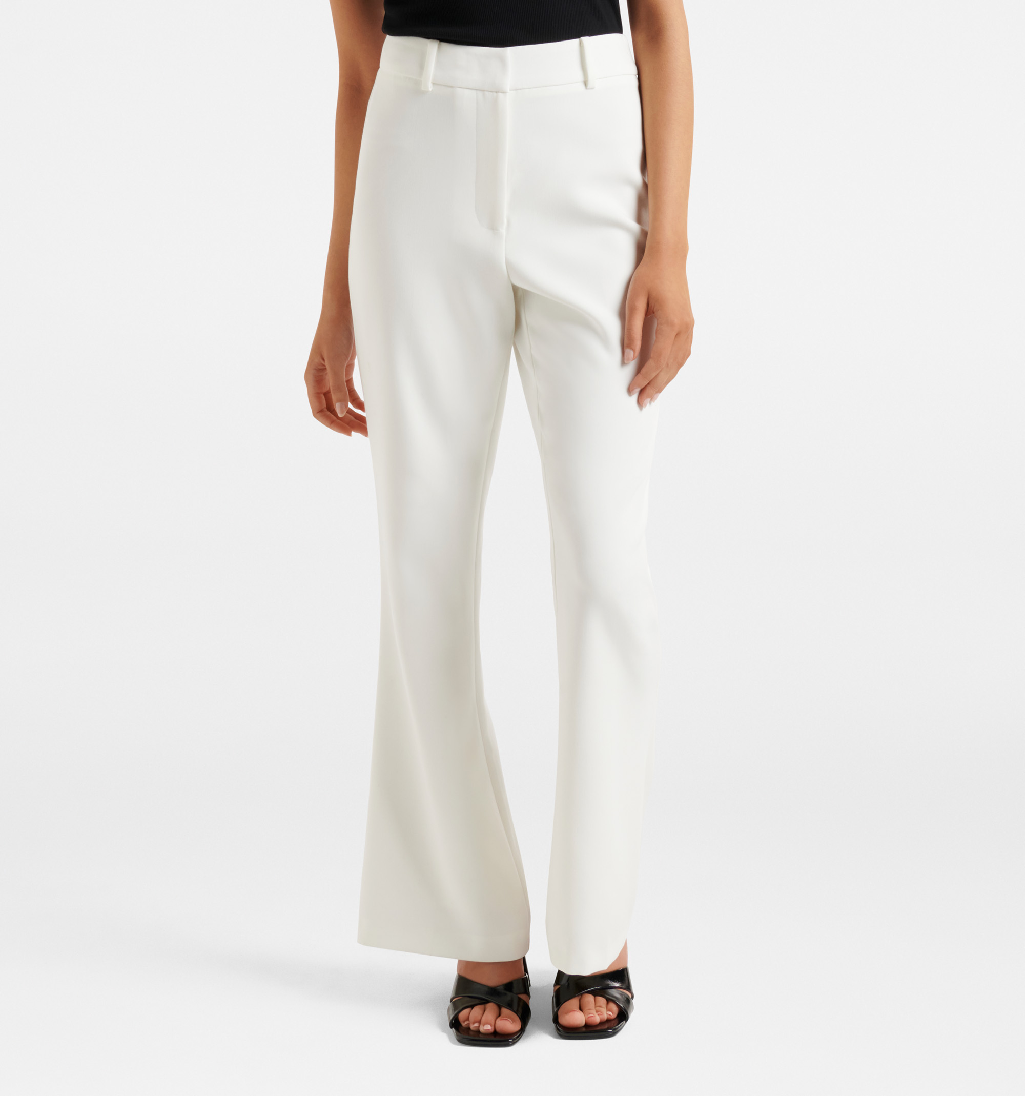 HOOKED IN KNIT FLARE PANT | OFF WHITE | Third Form | Women's Sale | Shop  Now — THIRD FORM