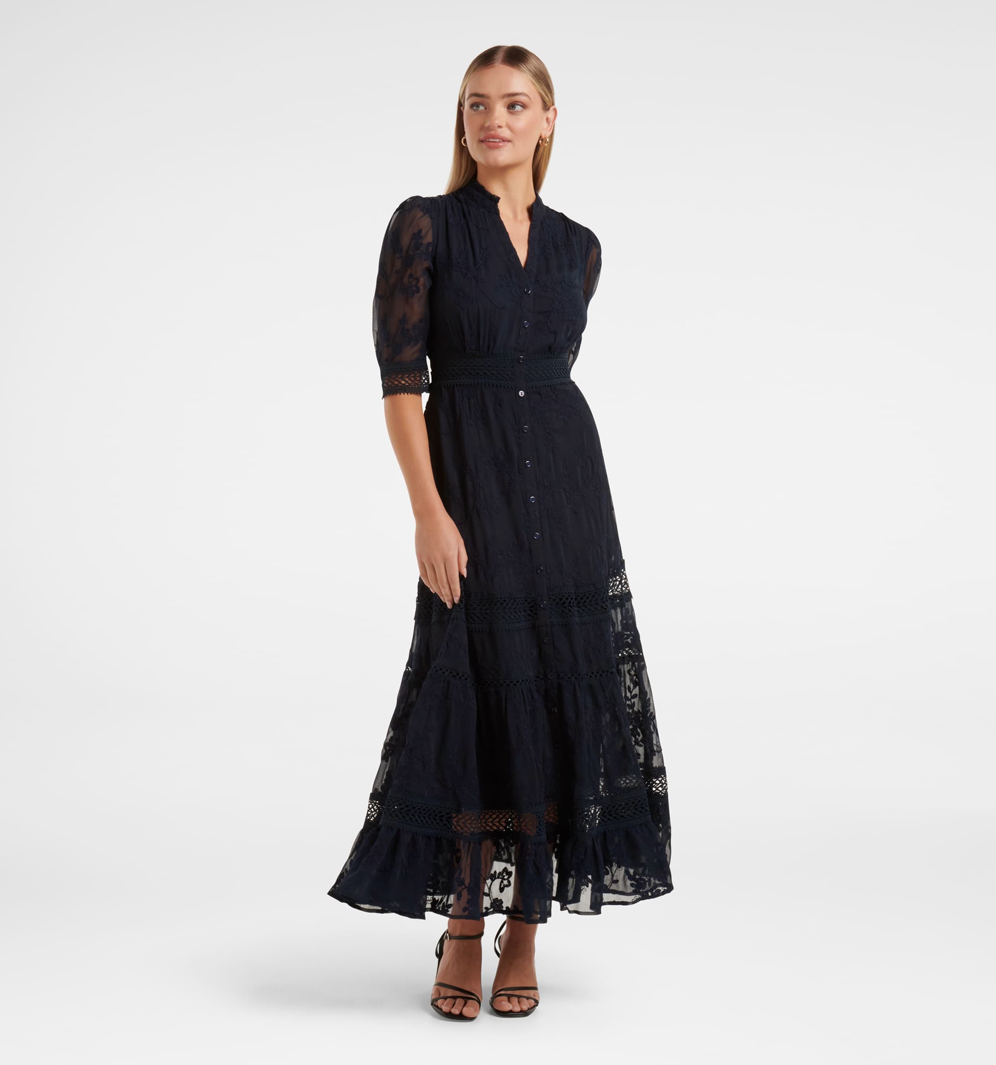 Buy Eden Lace Mini Dress - Forever New