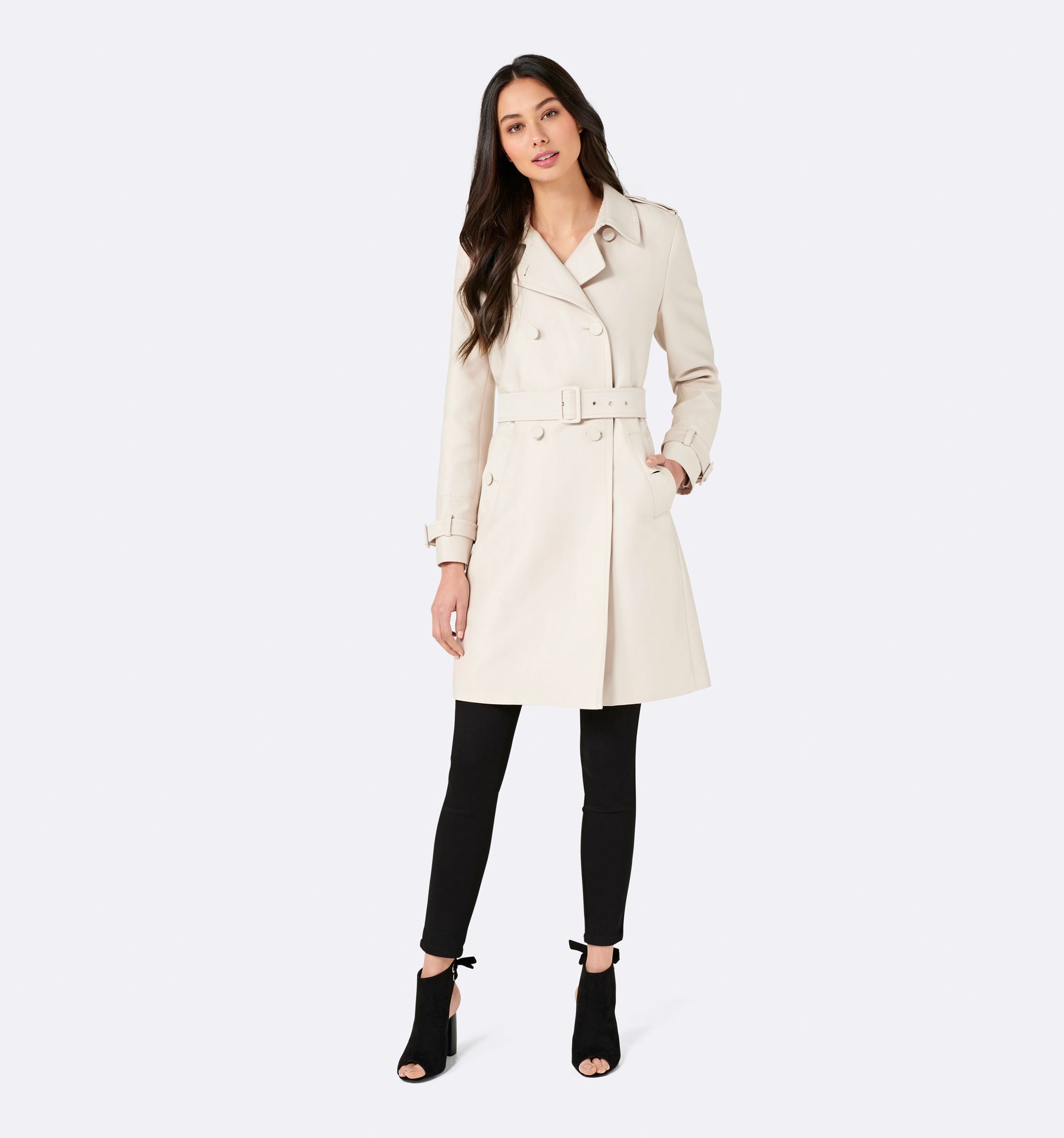 Forever new trench outlet coat